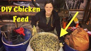 Whole Grain Chicken Feed Mix  How To Make Your Own