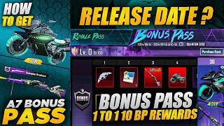 A7 Bonus Pass Rewards  Get Free Upgradable DP-28 & Bike Skin  Release Date  PUBGM