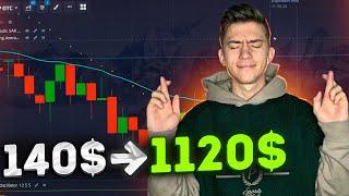FROM 140$ TO 1120$ WITHOUT RISK ON BINARY OPTIONS  100% METHOD