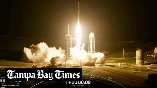 SpaceX Polaris Dawn launches with four person crew