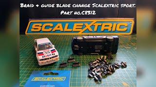 Scalextric Sport Braid & Guide Blade change How To