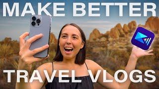 How to Enhance Video Quality When Editing Travel Vlogs  PowerDirector App