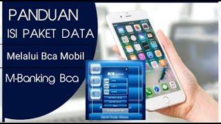 CARA BELI PAKET DATA DI M BANKING BCA  DAPATKAN PULSA GRATIS UNTUK 5 ORANG PEMENANG