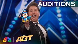 Chris Wilson Brings The MOST Epic Magic EVER  Auditions  AGT 2024