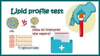 Lipid Profile test  How to read report  What is good and bad cholesterol?  What is triglyceride?