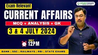 3 & 4 July 2024 Current Affairs   Exam Relevant Current Affairs 2024 for All Govt Exams