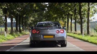 Nissan GT-R HARD acceleration with SBD Y-PIPE