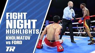 INSTANT CLASSIC Raymond Ford Stops Otabek Kholmatov In Final Seconds  FIGHT HIGHLIGHTS