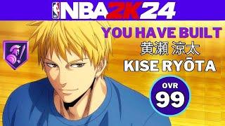 BEST TWO WAY SF BUILD??  NBA 2K24 KISE RYOTA BUILD  KUROKO NO BASKET 2K24