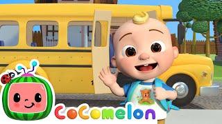 Wheels on the Bus Classic Nursery Rhymes  CoComelon Animal Time  Animals for Kids