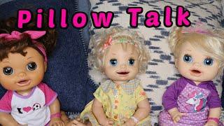 New PILLOW TALK Series Baby Alive Sophie Sneaks out of Bed