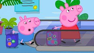 The Airport Travelator ️  Peppa Pig Tales Full Episodes