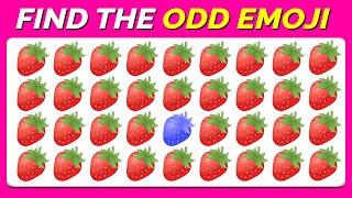 FIND THE ODD EMOJI OUT️‍️  Ultimate Emoji Puzzle Showdown 2024