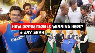 How Opposition is winning here? & Jay Shahs contribution in winning the cup 