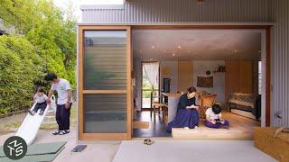 NEVER TOO SMALL Family of 5’s Simple Home Japan 45sqm483sqft