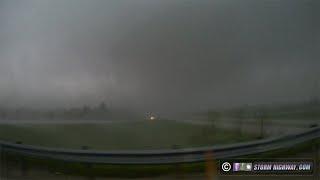 Jeffersonville Indiana tornado flips semis cars Louisville metro area April 2 2024