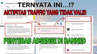 cara memperbaiki akun adsense youtube eror - aktifitas klik traffic tidak valid