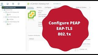 Configure PEAP EAP-TLS 802.1x