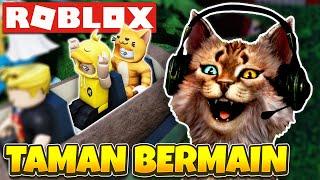 LIBURAN KE TAMAN BERMAIN  Ft. @MCGG - Tree Tops Theme Park - ROBLOX INDONESIA