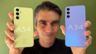 Samsung Galaxy A54 vs Galaxy A34  ¿Cuál es mejor comprar?