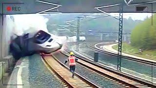 Biggest Train Collisions and Mistakes Caught On Camera 