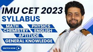 IMU CET Syllabus 2024 A Quick and Effective Study Guide