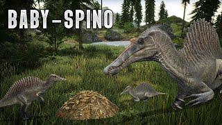Als BABY-SPINO geschlüpft - The Isle Spinosaurus Gameplay