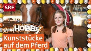 Voltigieren Kunststücke auf dem Pferd  Mein Hobby  SRF Kids – Kindervideos