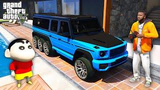 Franklin & Shinchan Buy Mercedes G-Wagon 8X8 Car in Gta 5  Gta V Gameplay