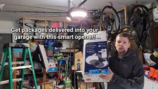 Chamberlain garage door opener Installation review and features