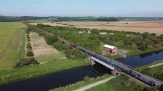 DB Schenker Class 66 freight train to Scunthorpe