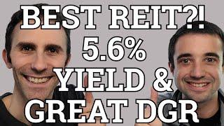 Best REIT?  5.6% Yield + Amazing Dividend Growth... But Is It Too Good to Be True?