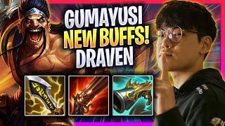 GUMAYUSI TRIES DRAVEN WITH NEW BUFFS - T1 Gumayusi Plays Draven ADC vs Kaisa  Season 2024