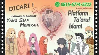 BIRO JODOH ISLAM SIAP NIKAH WA 0815-6774-5222 Biro Jodoh Taaruf TERBAIK.