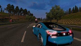 Euro Truck Simulator 2 ETS 2 BMW I8 TrackIR 4 Pro 1080P