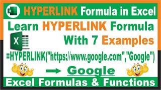 #261-How to use HYPERLINK Function in Excel with 7 Examples 2022