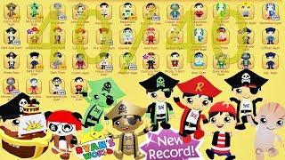 Tag with Ryan - COMPLETE RYAN CHARACTERS 4040 + Pirate Ship CLIPPER + NEW RECORD +MYSTERY EGG
