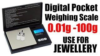 AWS 0.01G To 100G200G Mini Digital Electronic Jewellery Pocket Weighing Scale