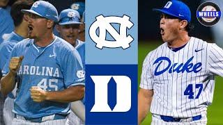 #7 North Carolina vs #11 Duke Highlights  2024 College Baseball Highlights