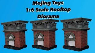 Mojing Toys 16 Scale Rooftop Diorama Unboxing and Review 