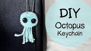 DIY OCTOPUS Keychain  Quick & Easy Pom-Pom DIY 