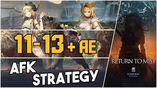 11-13 + Adverse Environment  AFK Strategy 【Arknights】