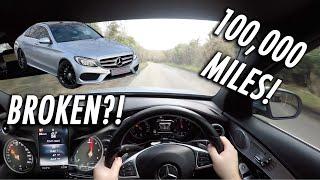 100000 Mile Mercedes C-Class DRIVING POVREVIEW