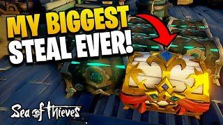 What MILLIONS Of STOLEN Treasure Looks Like in Sea of Thieves PVP Gameplay & Highlights