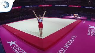 Martin FIALA CZE - 2018 Artistic Gymnastics Europeans junior qualification floor