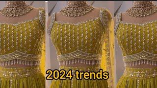 #2024 lehenga design Top trending lehenga design for girls #trendswithmonika