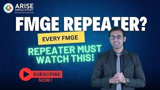 To all the FMGE Repeaters We are here for you Lets Restart and prepare together.