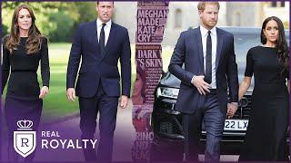 The Royal Familys Feud With Harry & Meghan Explained  The Great Divide  Real Royalty