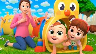 Skip to My Lou  Fun Playtime at the Backyard Playground  Lalafun Nursery Rhymes & Kids Songs