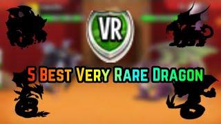 TOP 5 BEST VERY RARE DRAGON IN DRAGON CITY 2020